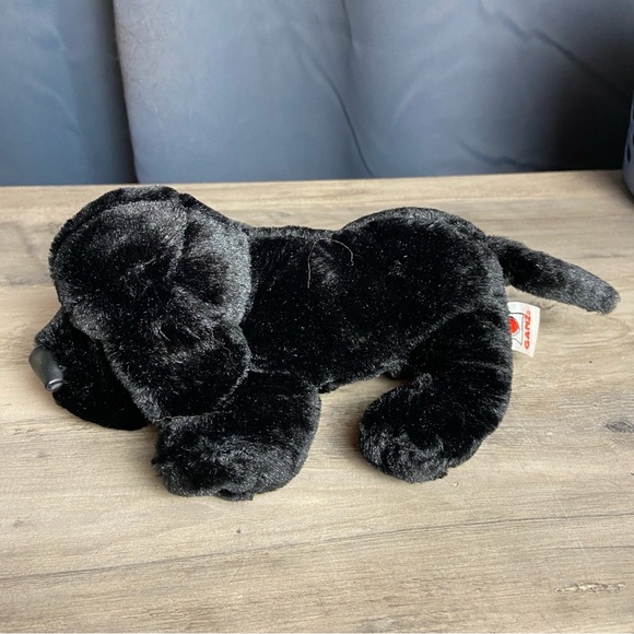 Ganz Webkinz Black Lab Plush 8" Stuffed Dog Puppy Toy No Tag/Code - Picture 2 of 9